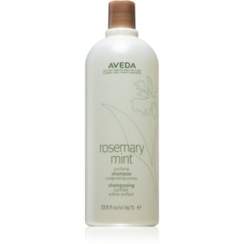 Aveda Rosemary Mint Purifying Shampoo curatarea profunda a scalpului pentru stralucire - imagine 2